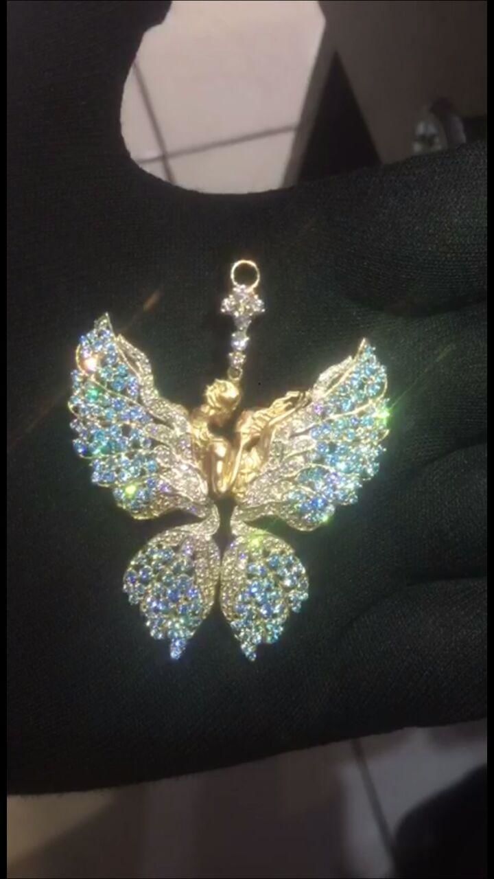 women Necklace 3D print model_2