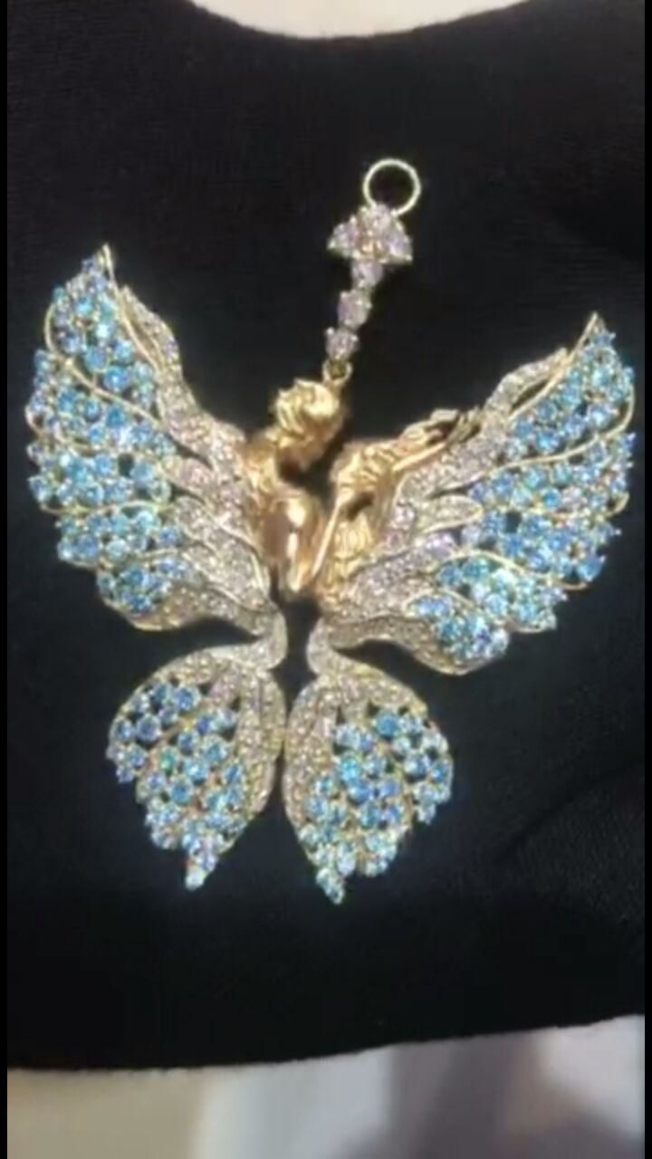 women Necklace 3D print model_1