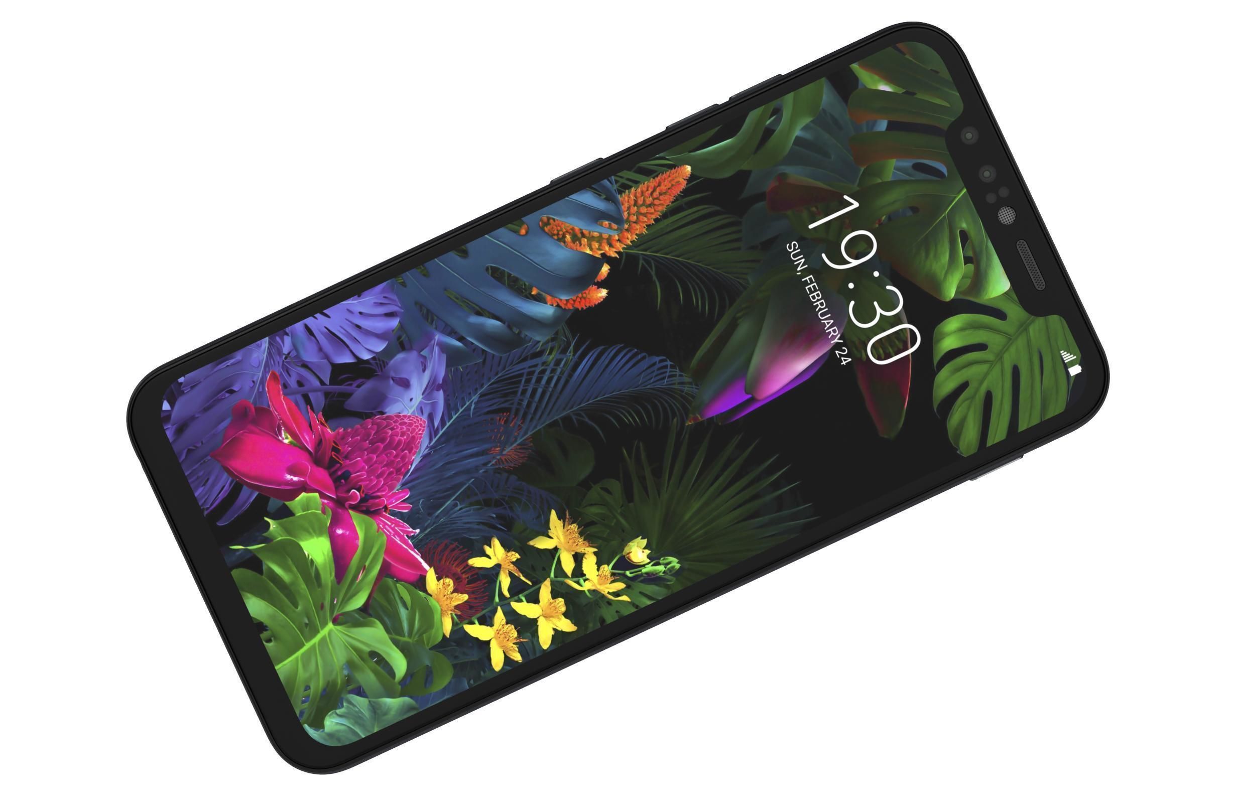 LG G8s ThinQ New Aurora Black 3D model_8