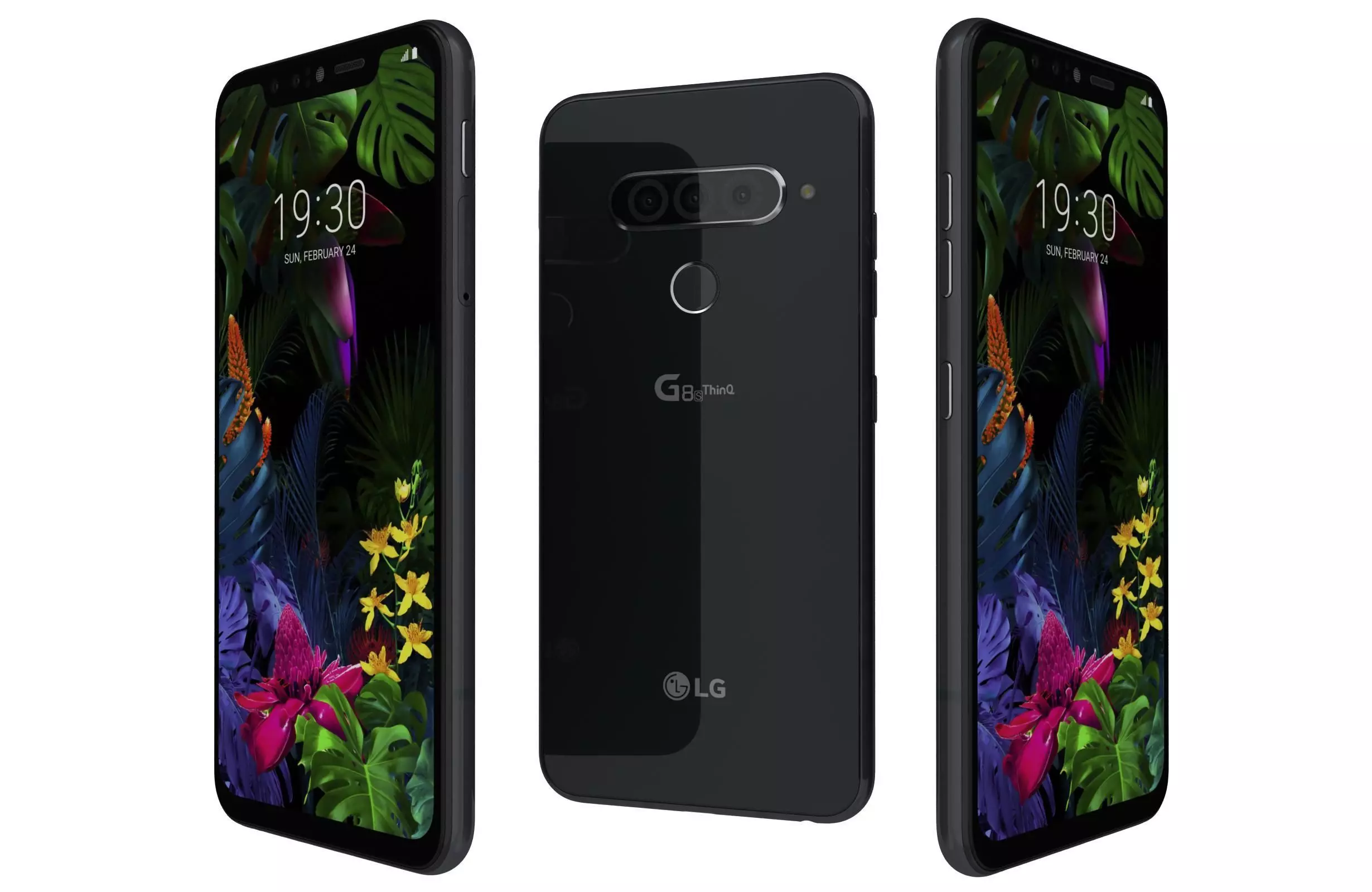 LG G8s ThinQ New Aurora Black 3D model_0