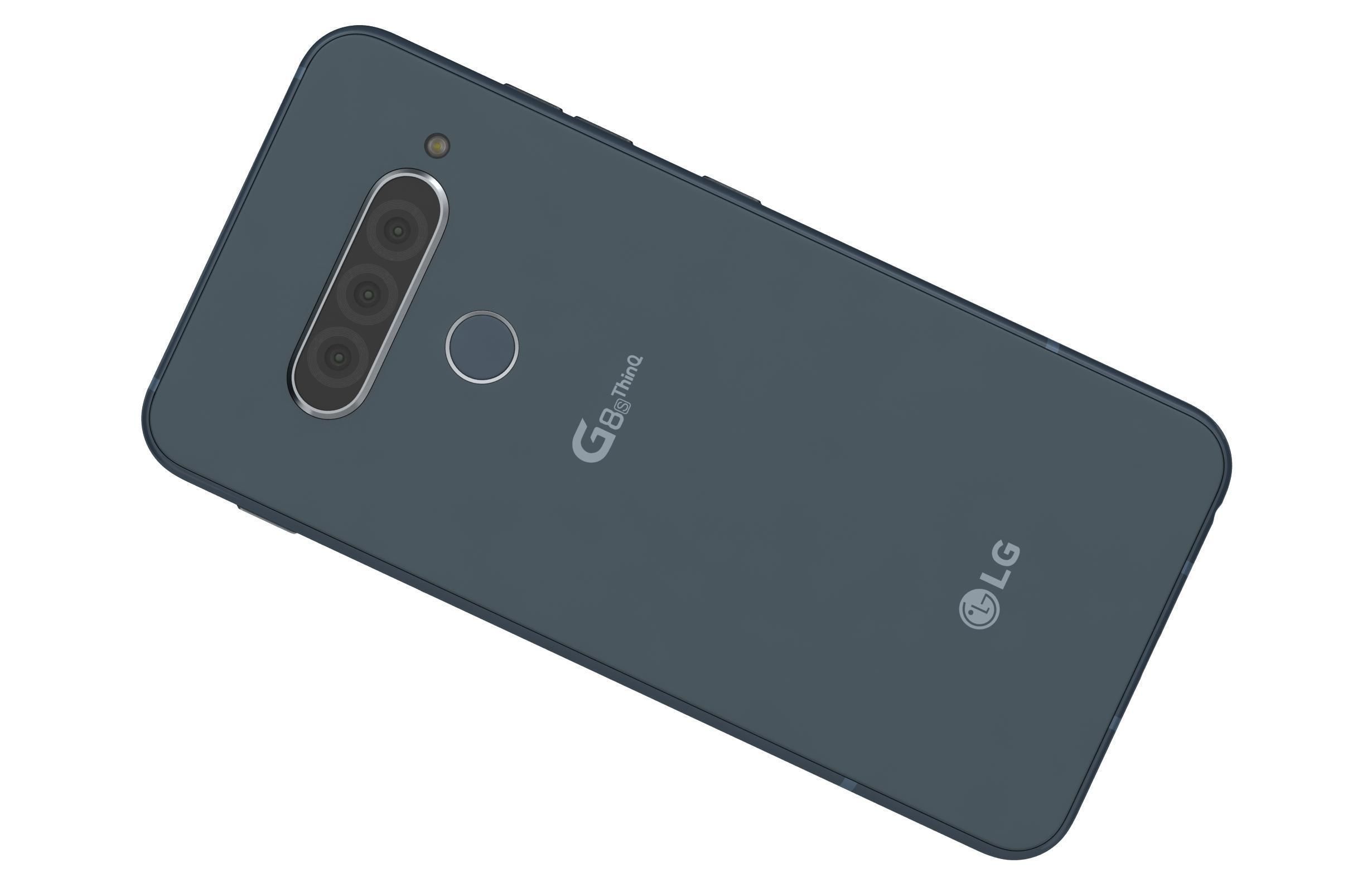 LG G8s ThinQ New Moroccan Blue 3D model_5