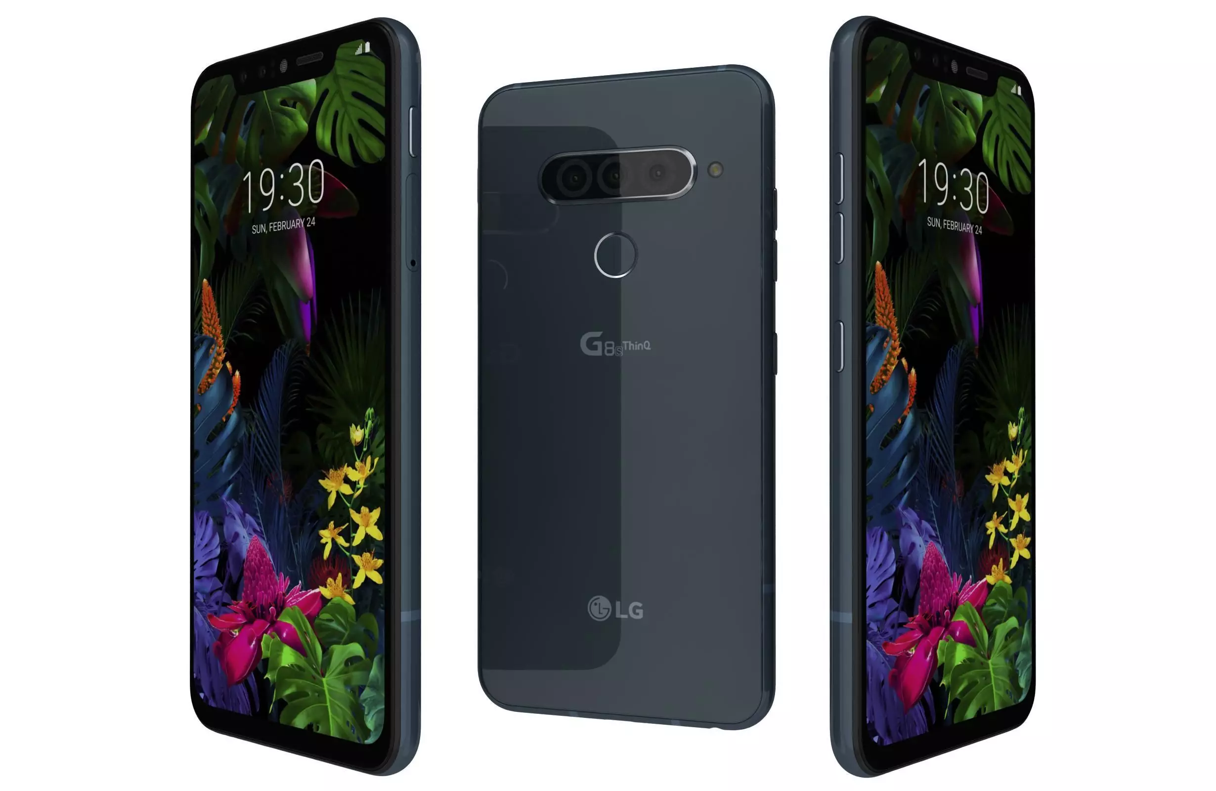 LG G8s ThinQ New Moroccan Blue 3D model_0