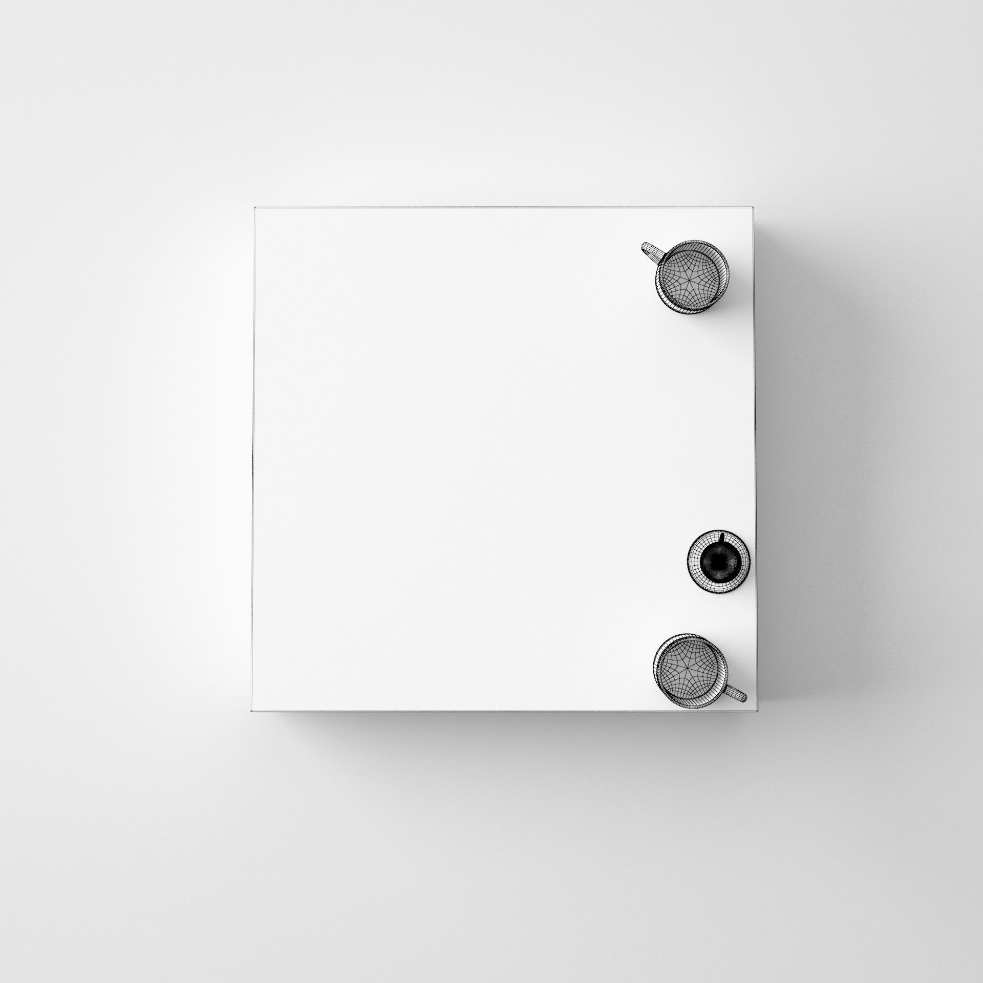 Coffee Table - High Quality Furniture 01 Free 3D model_5