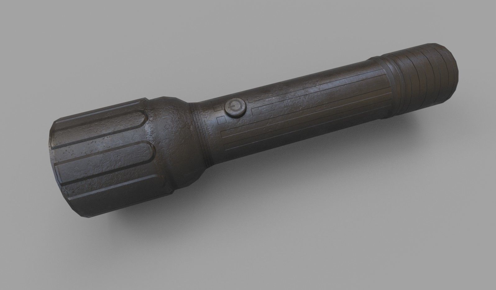 Flashlight - Prop Low-poly 3D model_2