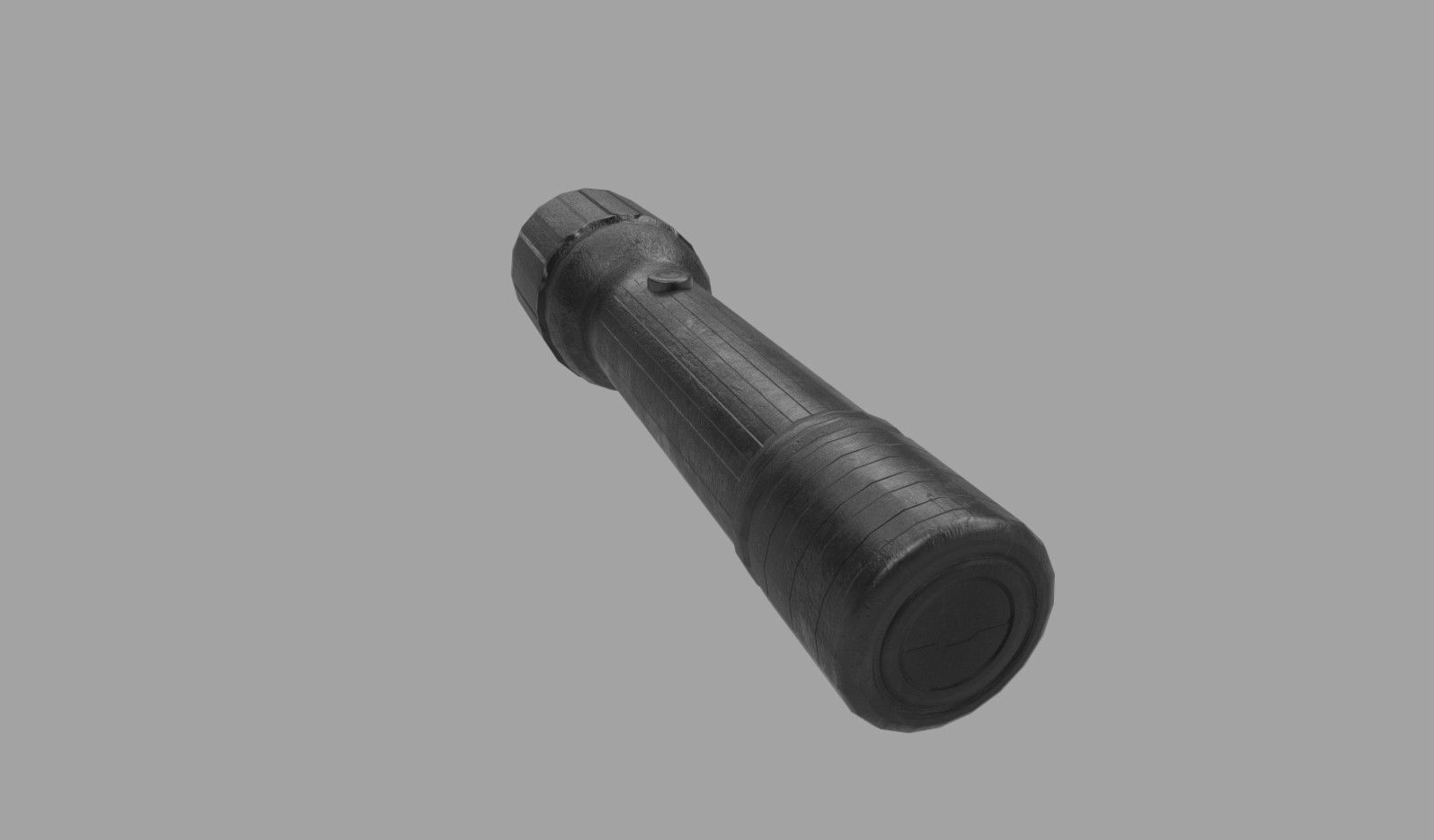 Flashlight - Prop Low-poly 3D model_3