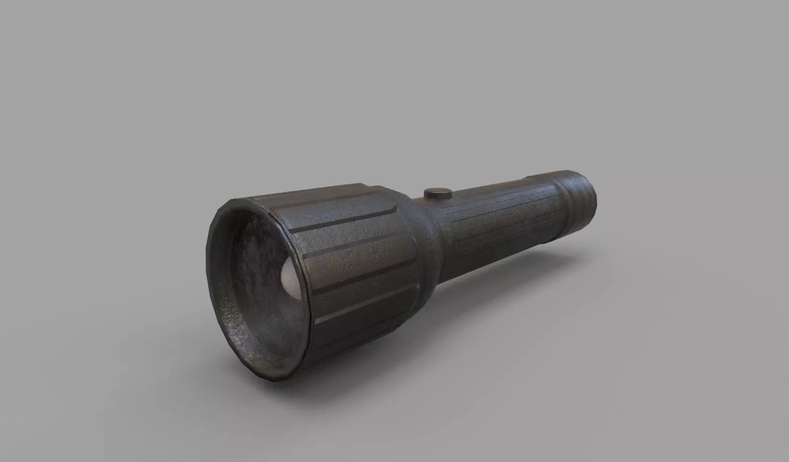 Flashlight - Prop Low-poly 3D model_0