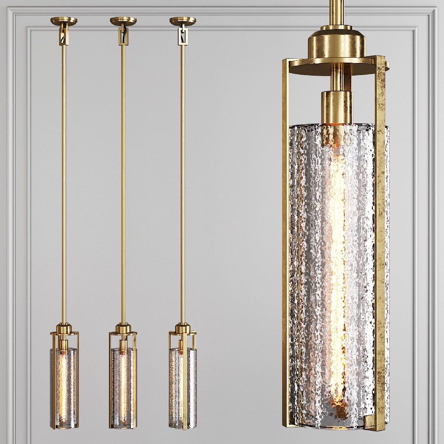 Restoration Hardware Arpege Cast Gl Cylinder 1 Restoration Hardware Arpege Cast