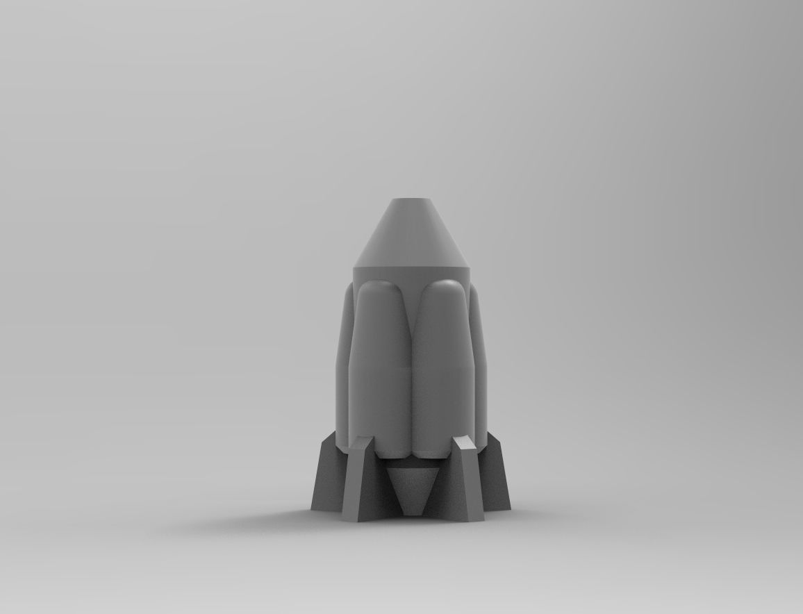 Legion Longsword Quadruple Mortar bundle with crates and shells 3D print model_20