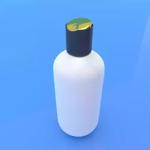 Shampoo Bottle 3D model