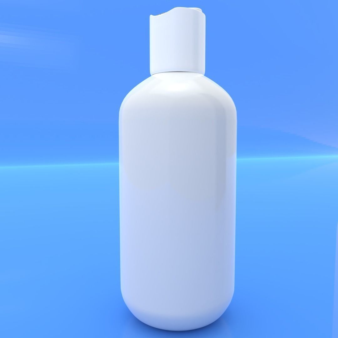 Shampoo Bottle 3D model_2