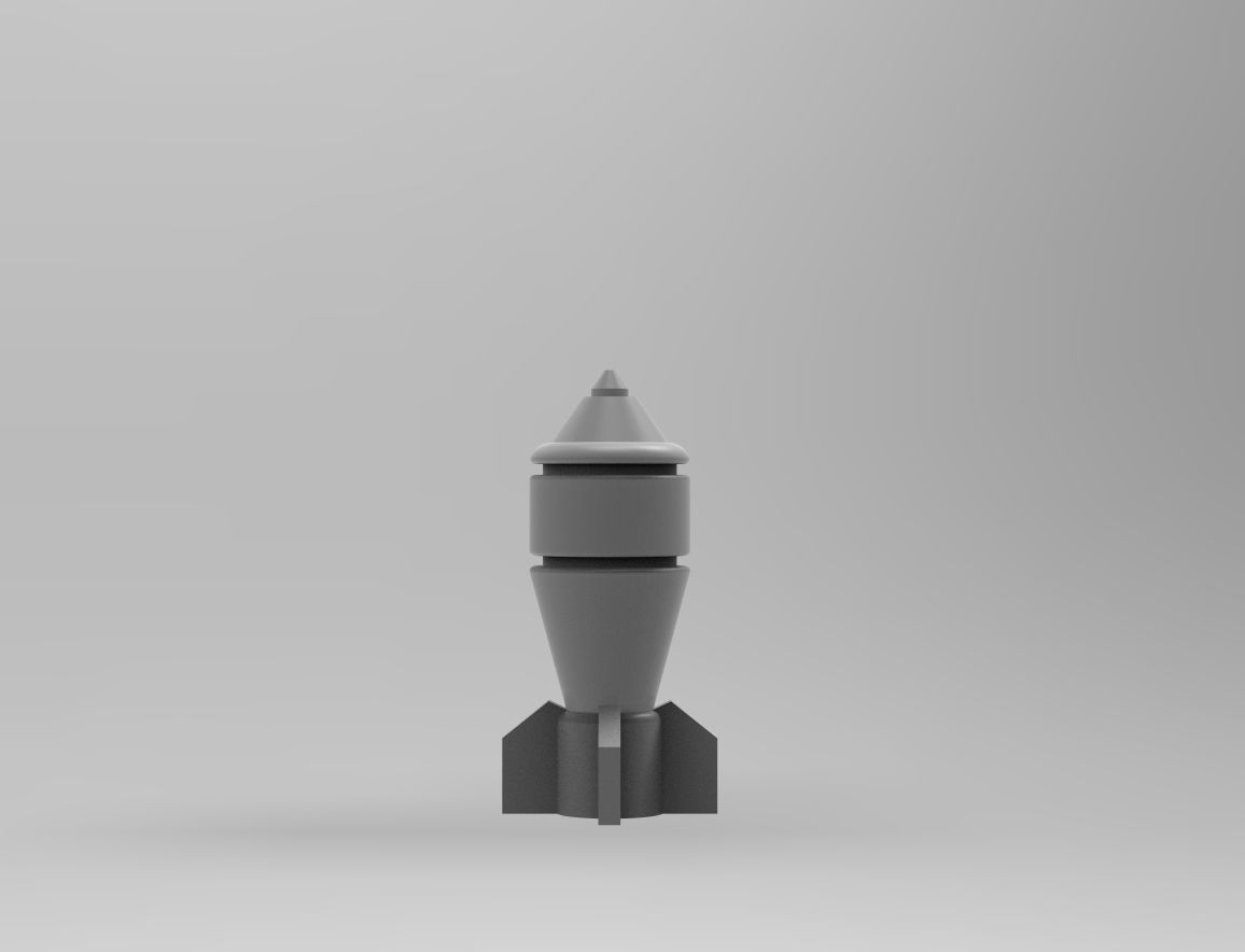 Legion Longsword Mortar Ammo shells 3D print model_1