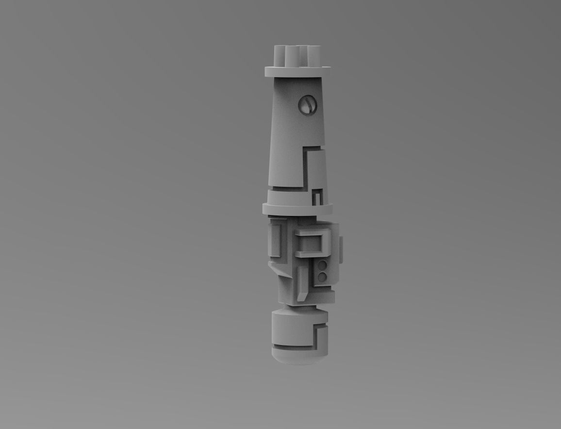 Greater Good crisis ranged weapon bits bundle 3D print model_3