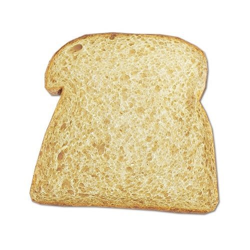 Whole Wheat Bread Slice Low-poly 3D model 4