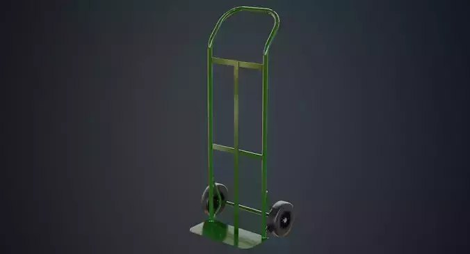 Hand Truck 4 Untextured