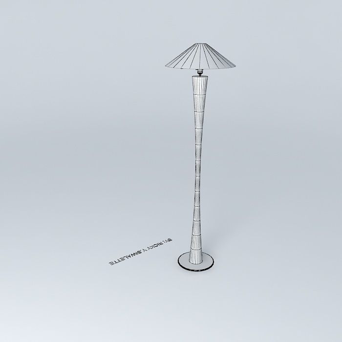 LAMP-SL001 floor lamp 3D model_4