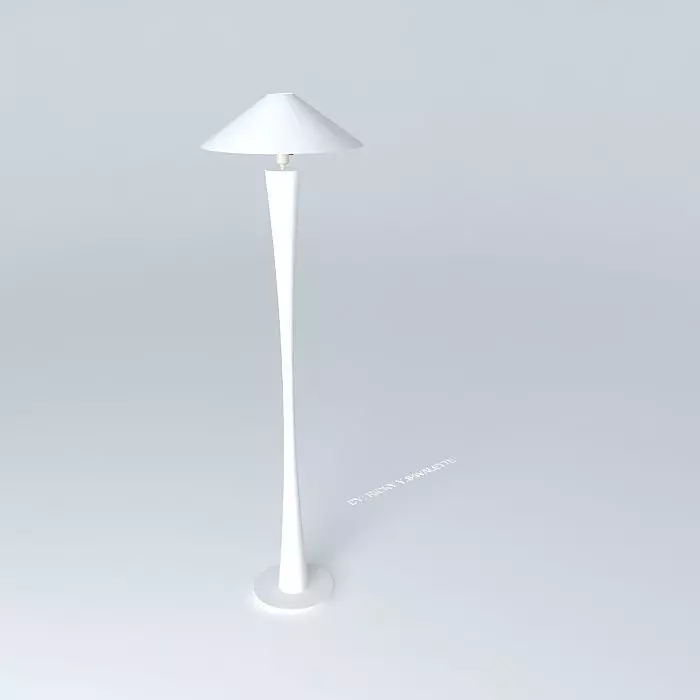 LAMP-SL001 floor lamp 3D model_0