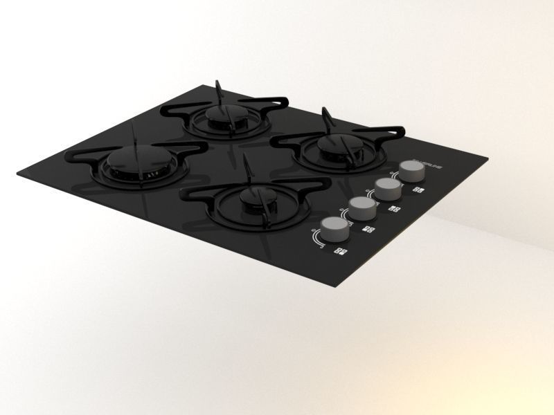 Mutfak Seti Low-poly 3D model_5