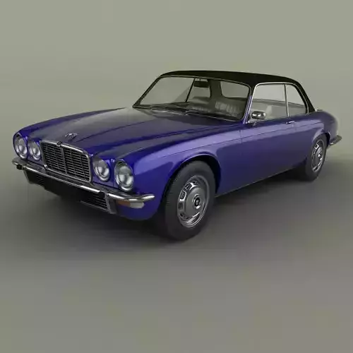 Jaguar XJ6C Coupe 3D model