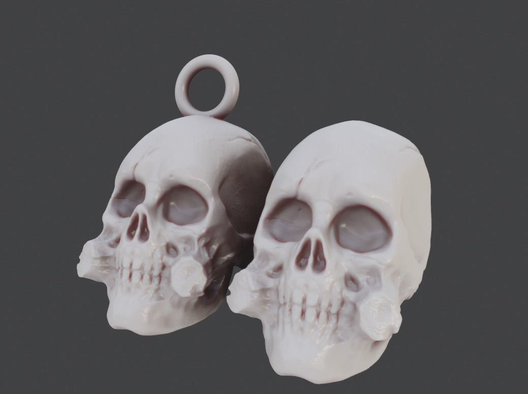 Skull model for 3D printer 3D print model_2