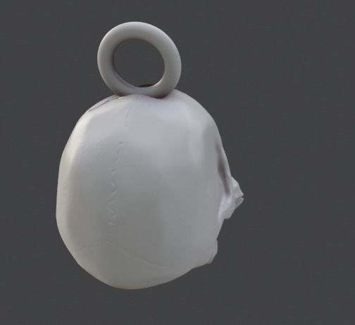 Skull model for 3D printer 3D print model_1