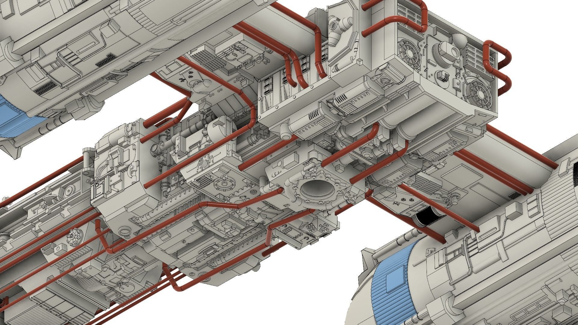 BTL-A4 Y-wing starfighter 3D print model_11