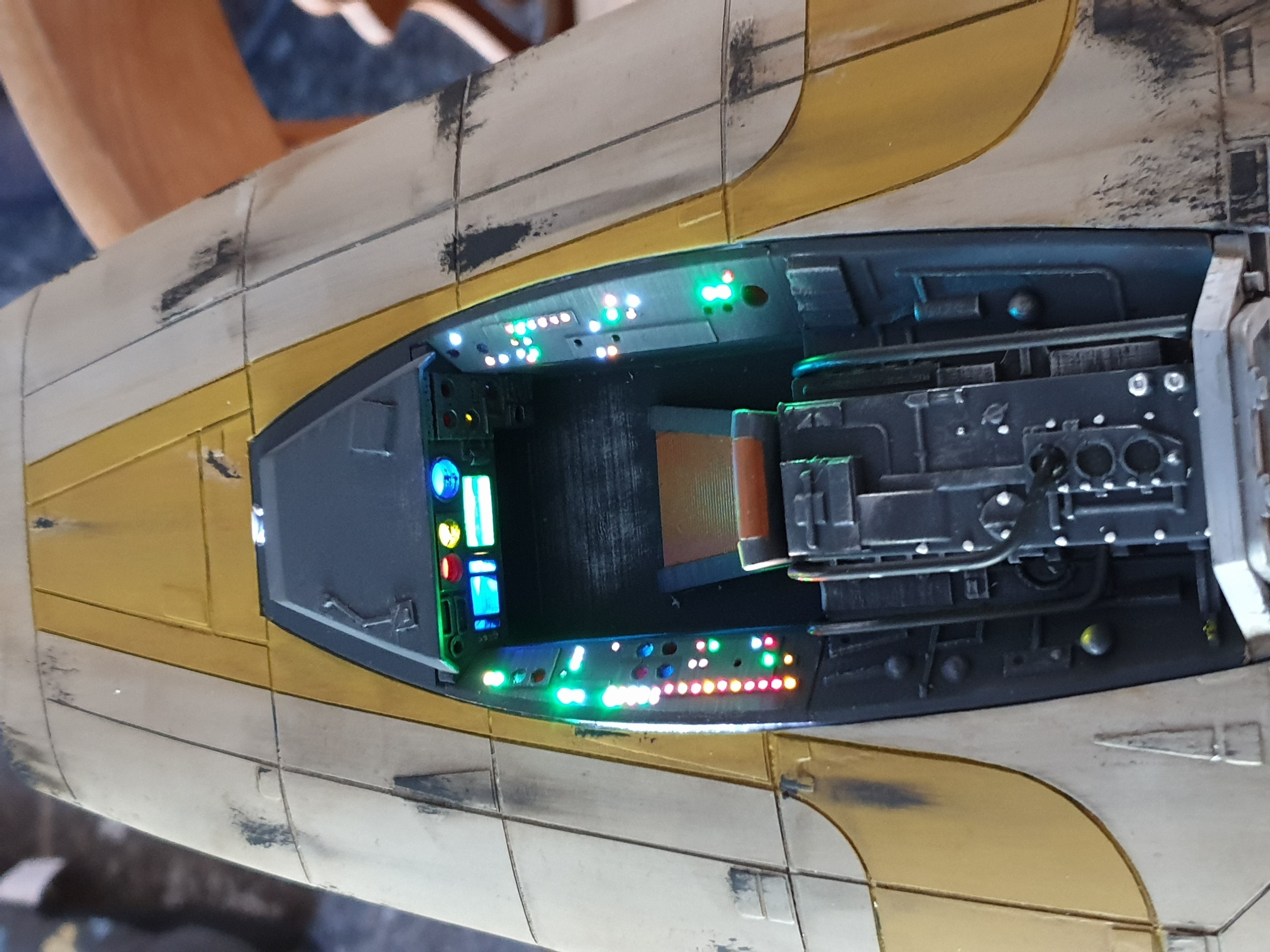 BTL-A4 Y-wing starfighter 3D print model_8