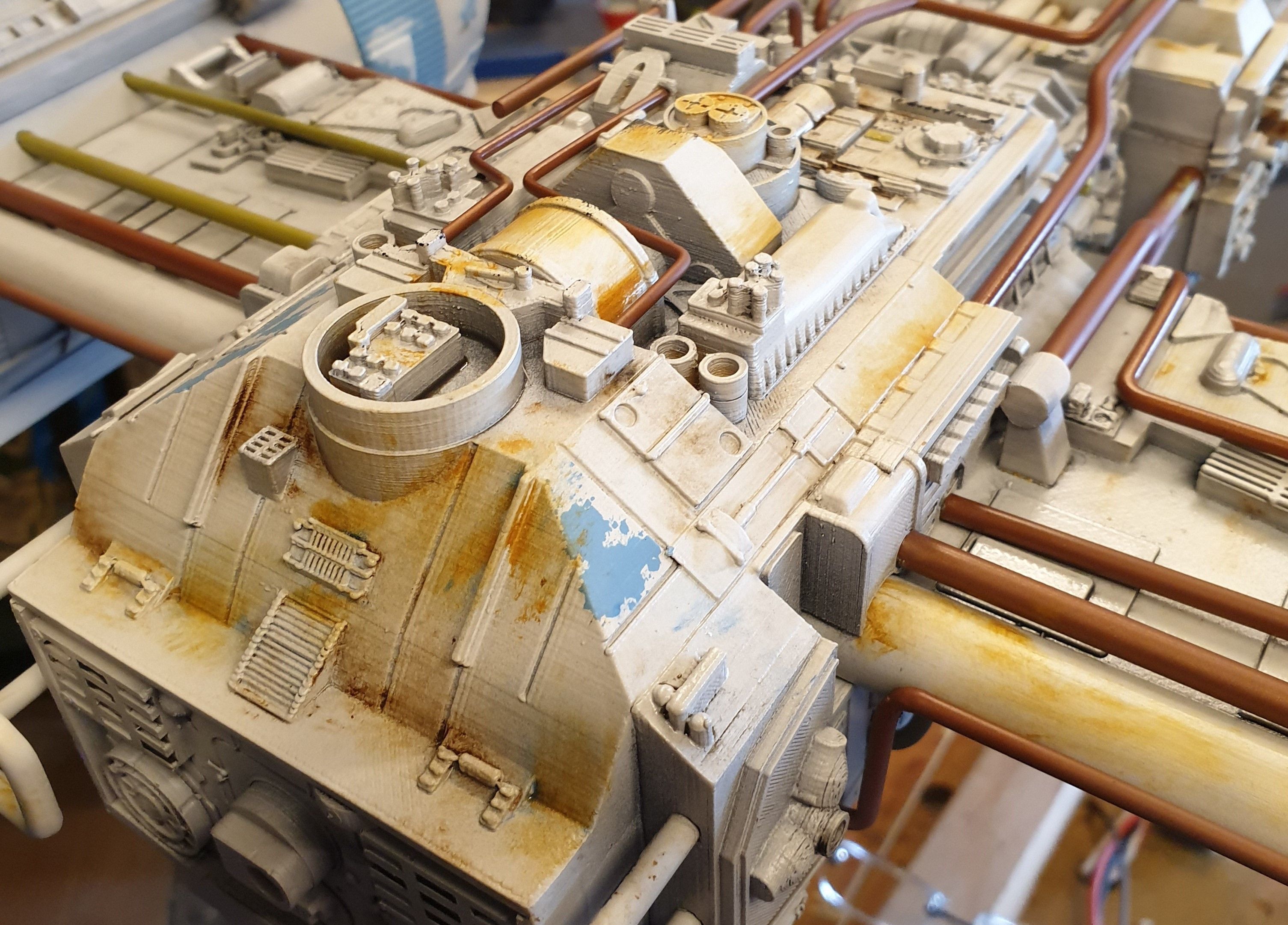 BTL-A4 Y-wing starfighter 3D print model_5