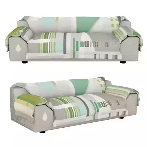 Vitra vlinder sofa lightgreens