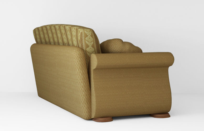 Armchair sofa Low-poly 3D model Low-poly 3D model Low-poly 3D model_15