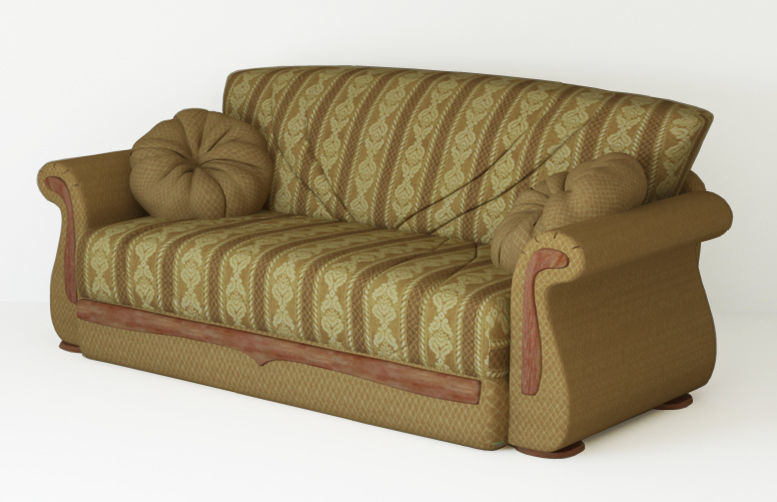 Armchair sofa Low-poly 3D model Low-poly 3D model Low-poly 3D model_11