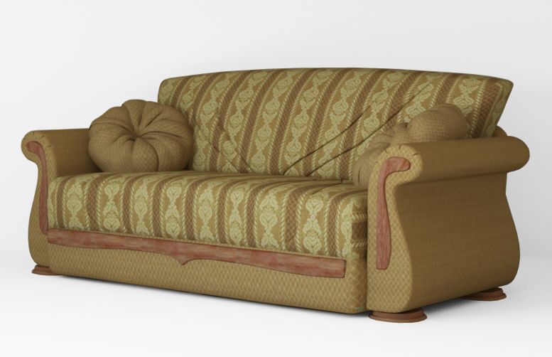 Armchair sofa Low-poly 3D model Low-poly 3D model Low-poly 3D model_7