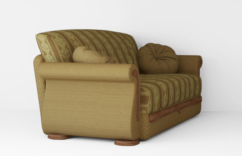 Armchair sofa Low-poly 3D model Low-poly 3D model Low-poly 3D model_13