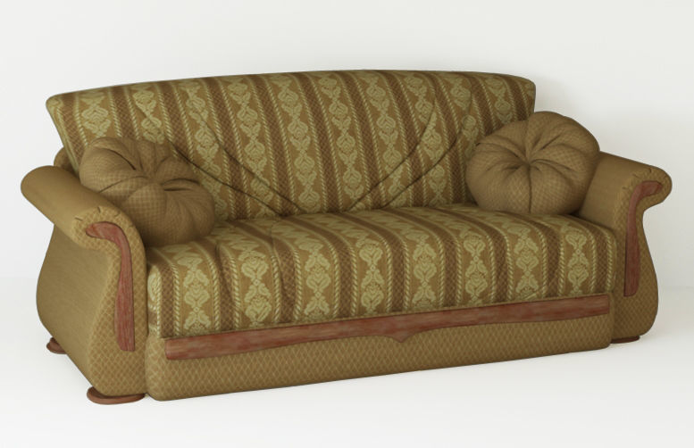 Armchair sofa Low-poly 3D model Low-poly 3D model Low-poly 3D model_8