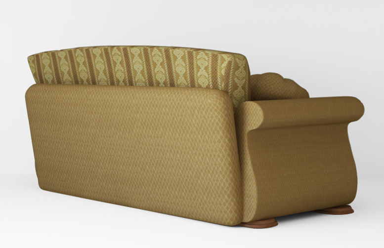 Armchair sofa Low-poly 3D model Low-poly 3D model Low-poly 3D model_12