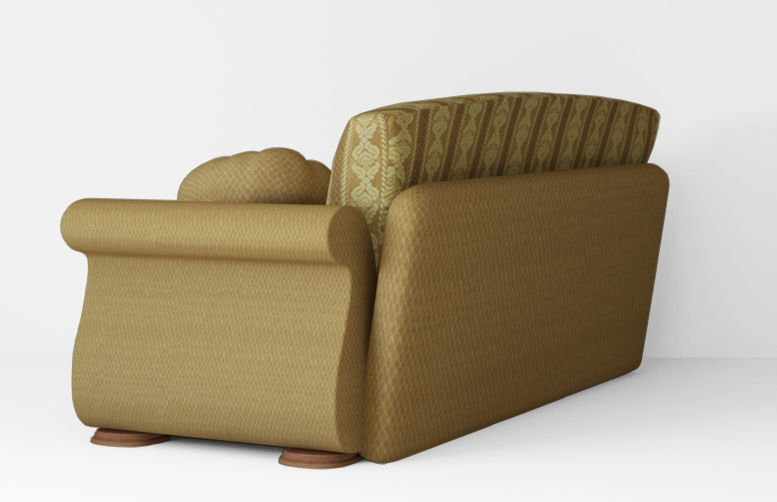 Armchair sofa Low-poly 3D model Low-poly 3D model Low-poly 3D model_14