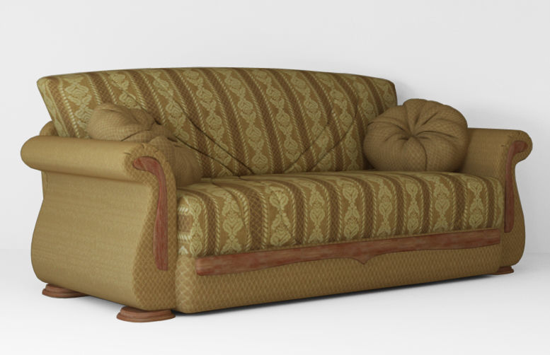Armchair sofa Low-poly 3D model Low-poly 3D model Low-poly 3D model_1