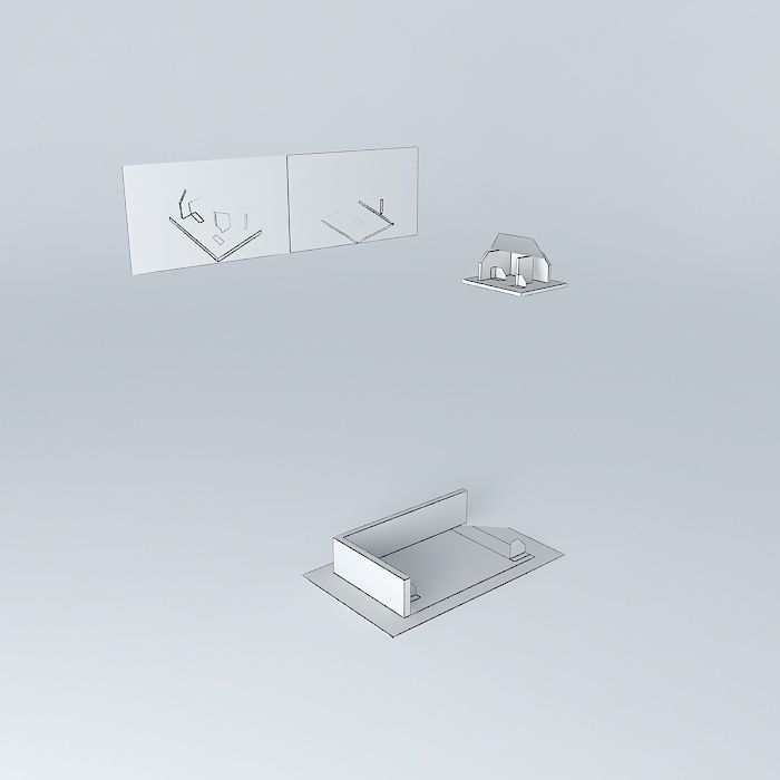 3D model illusion based on Kokichi Sugihara creation Free 3D model_4