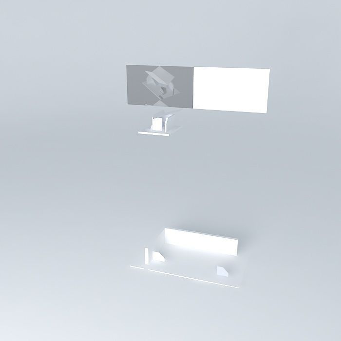 3D model illusion based on Kokichi Sugihara creation Free 3D model_1