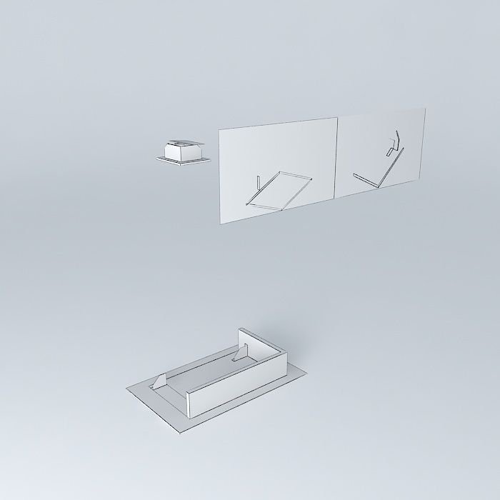 3D model illusion based on Kokichi Sugihara creation Free 3D model_3