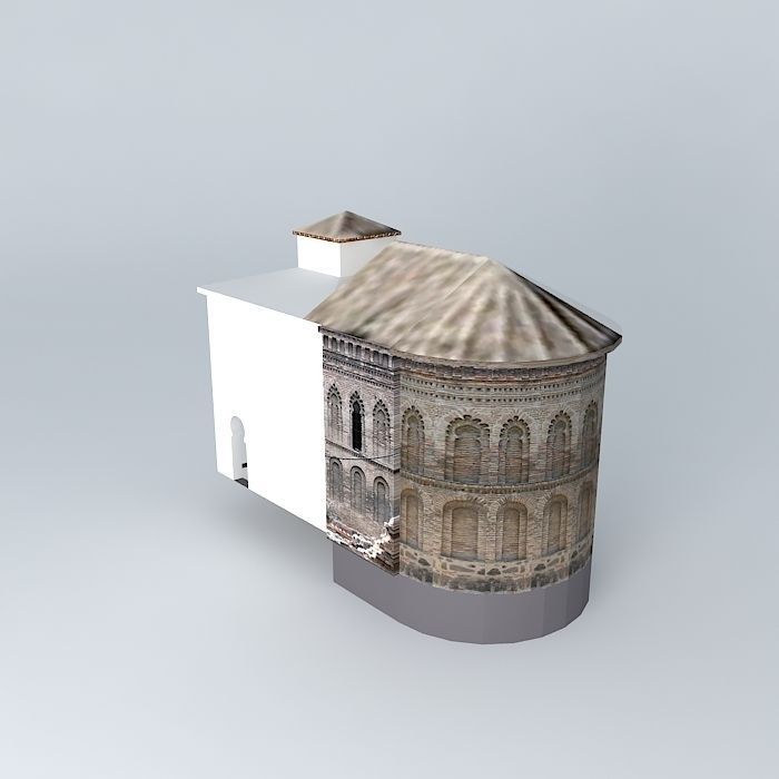 Mosque of Christ of the Light Free 3D model_2