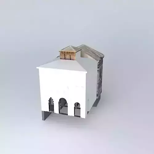 Mosque of Christ of the Light Free 3D model