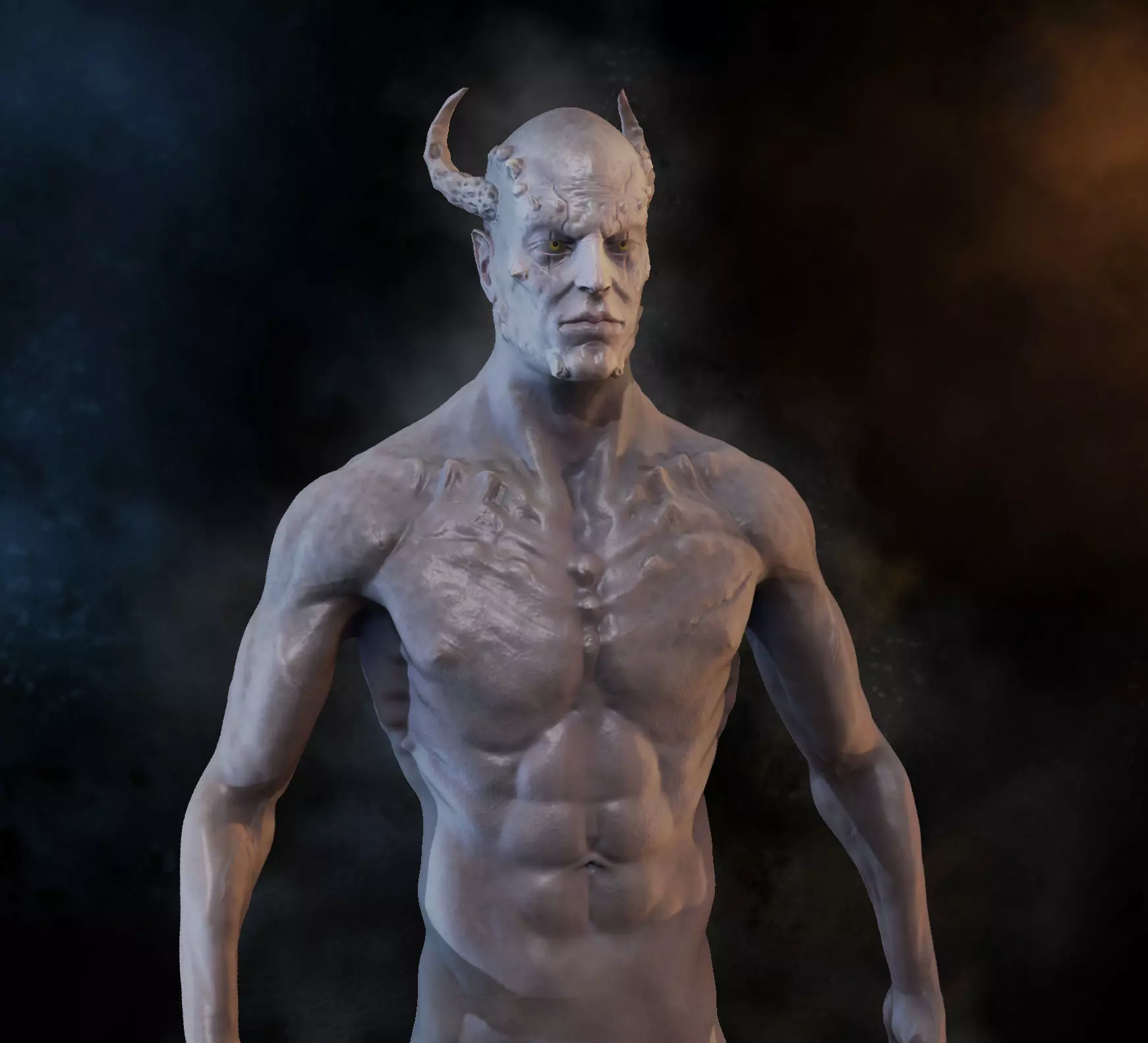 The 3D model of the demon 3D model_0