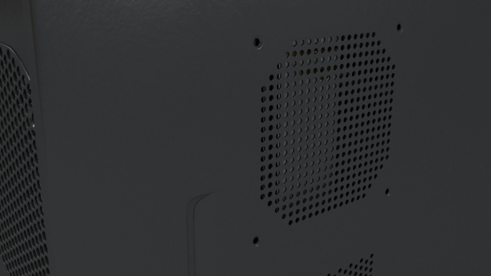 Desktop Computer - mATX case 3D model_7