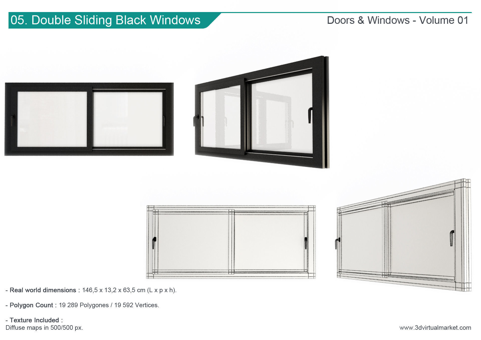 Doors and Windows Collection 3D model_6