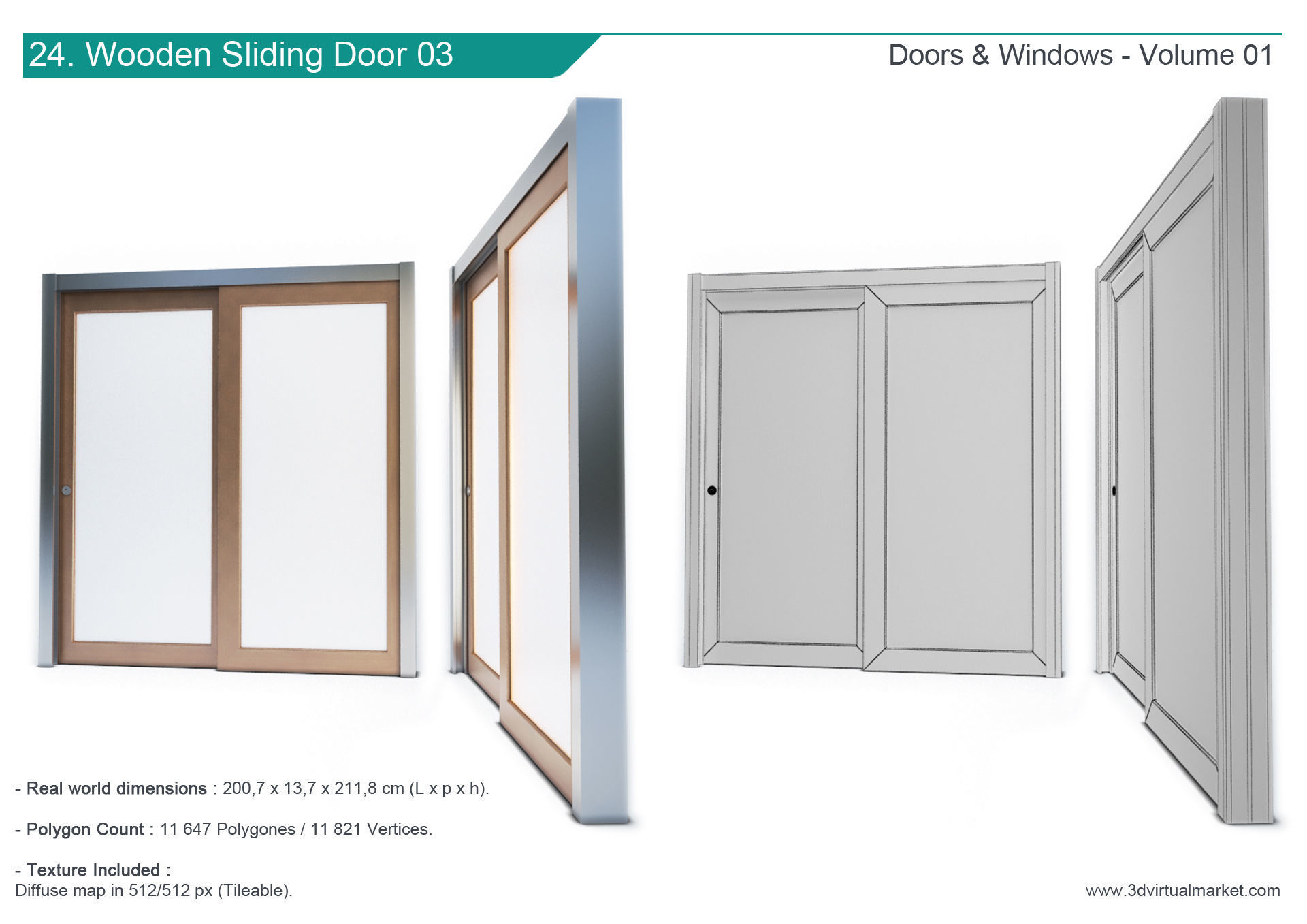 Doors and Windows Collection 3D model_25