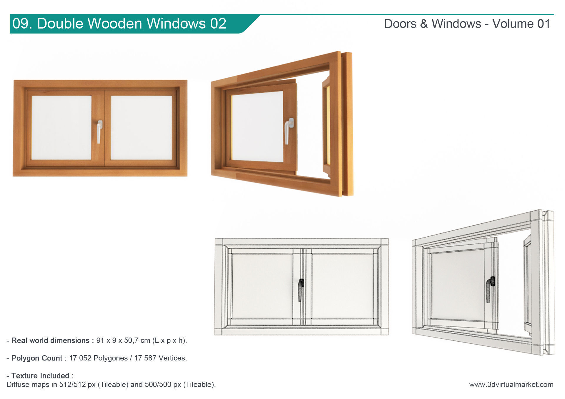 Doors and Windows Collection 3D model_10