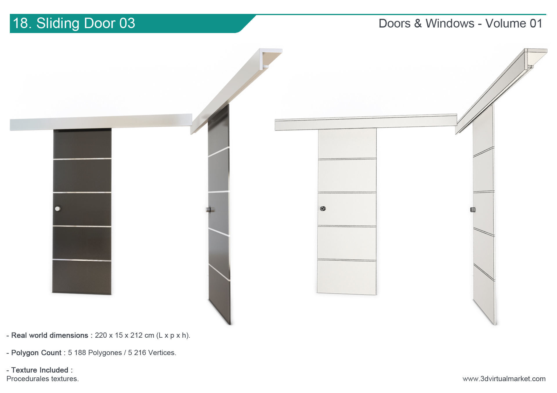 Doors and Windows Collection 3D model_19