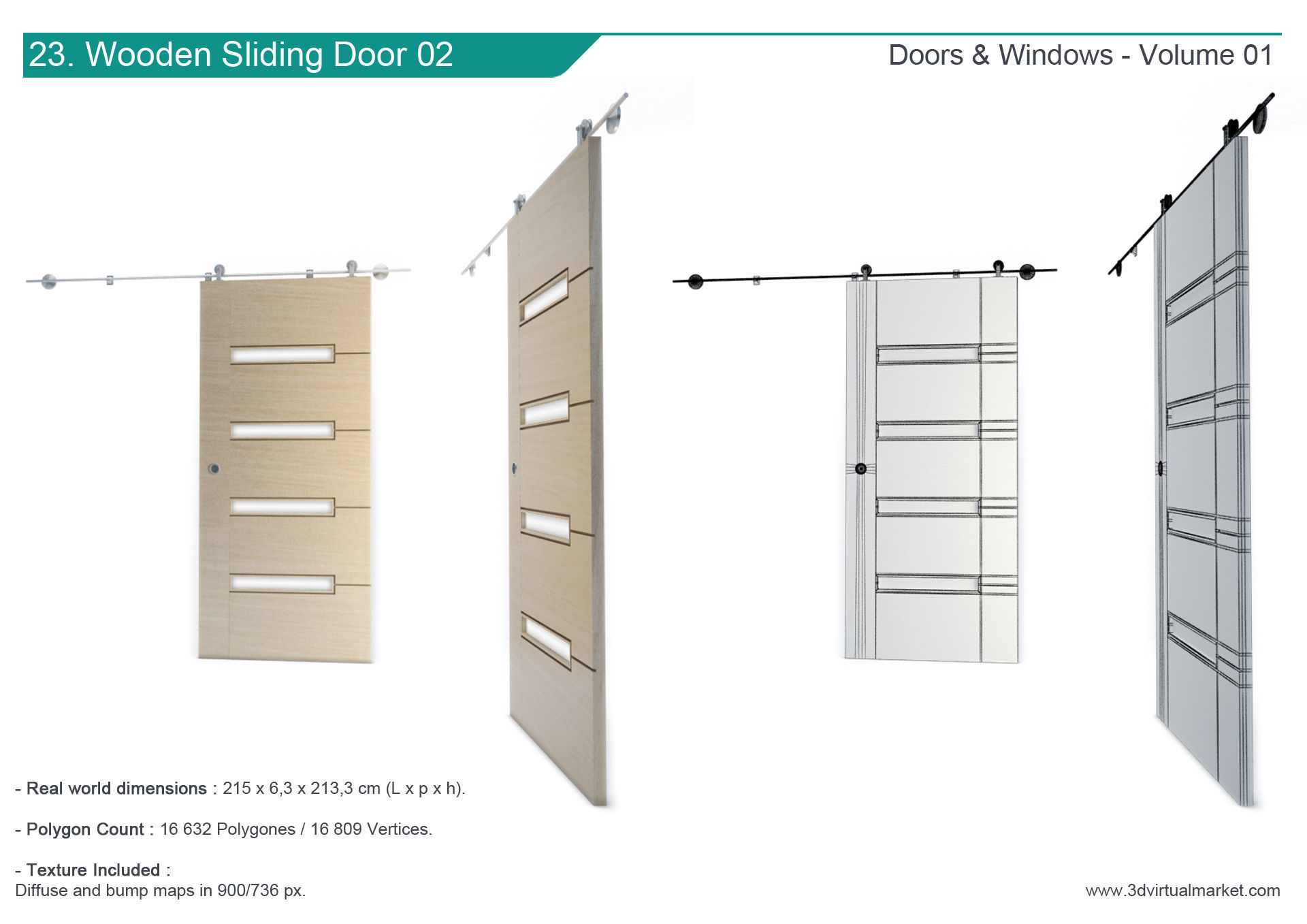 Doors and Windows Collection 3D model_24