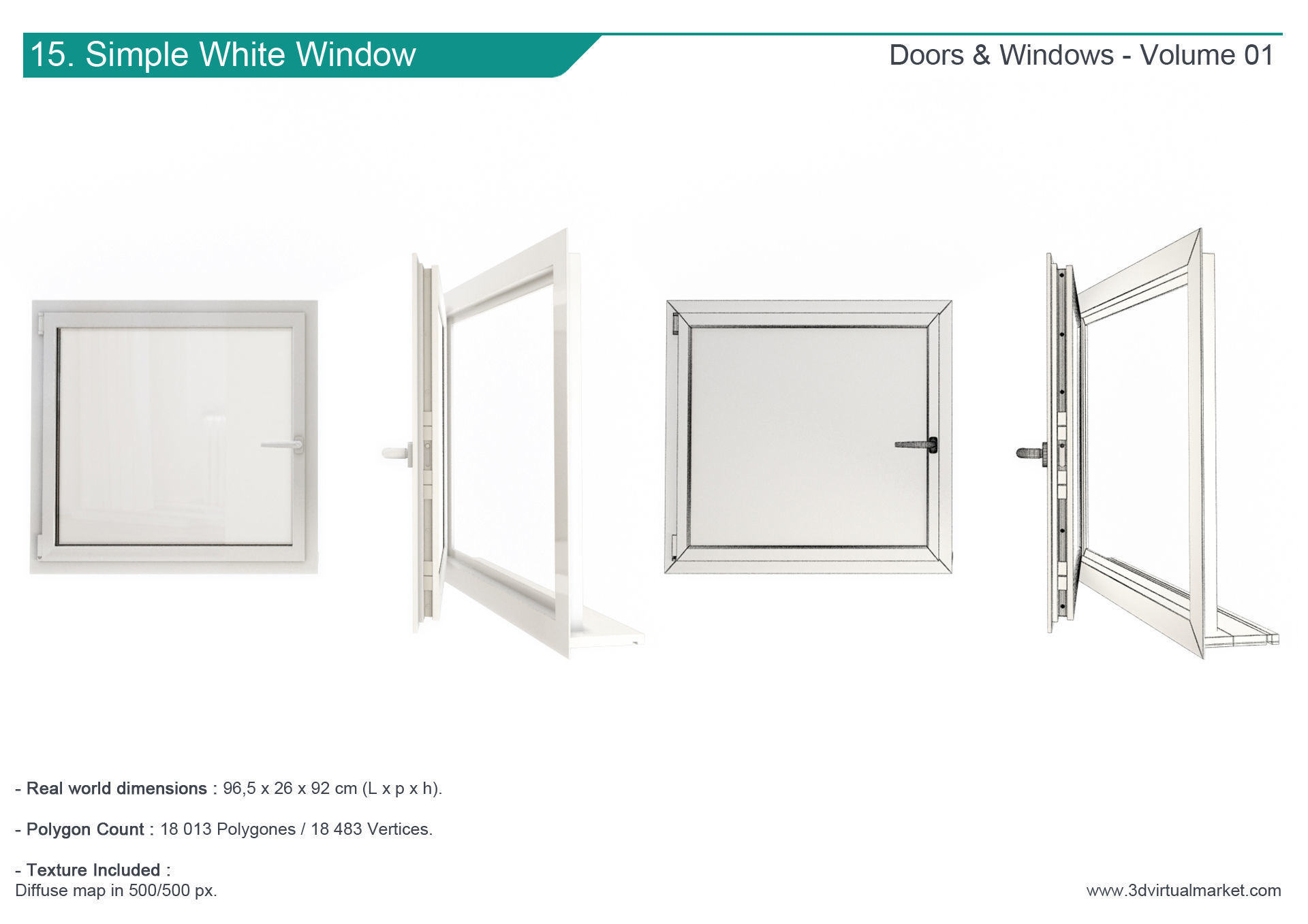 Doors and Windows Collection 3D model_16