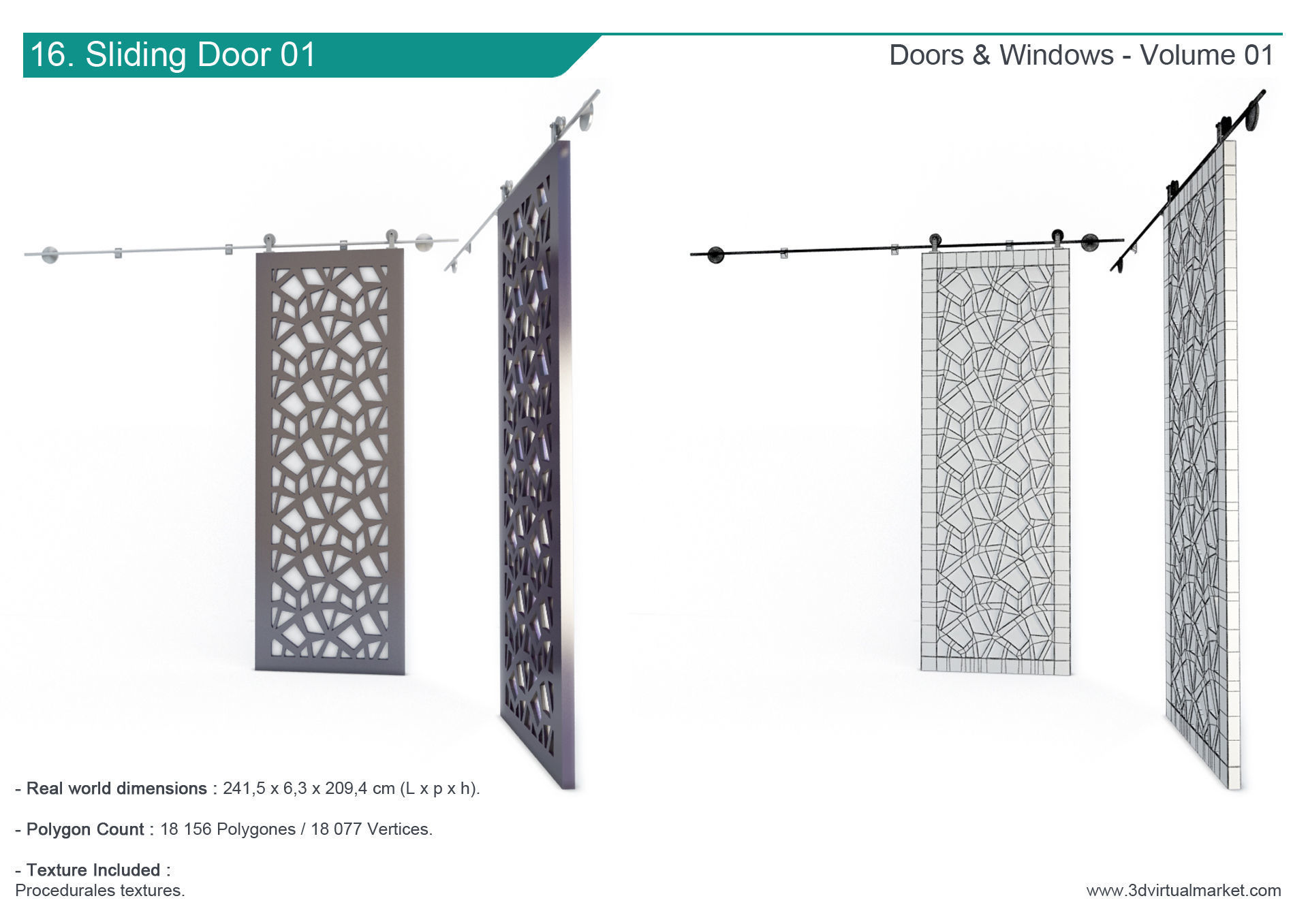 Doors and Windows Collection 3D model_17